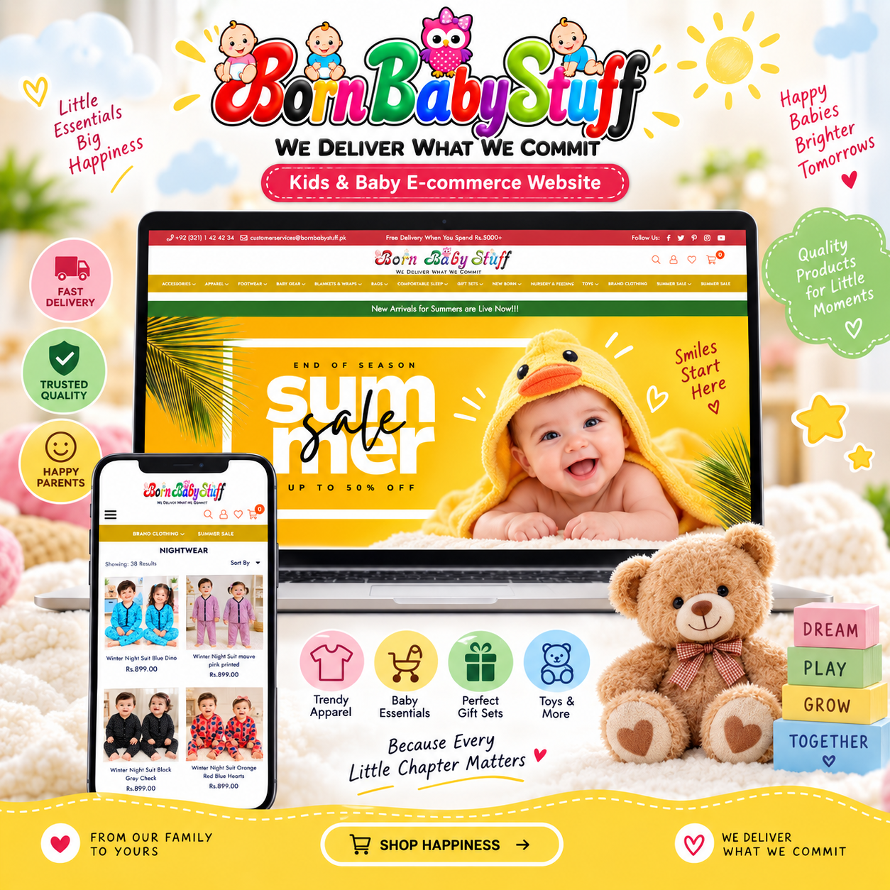 Born Baby Stuff project preview